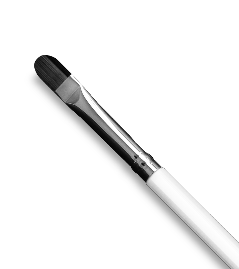 Round Cut Tip Brush